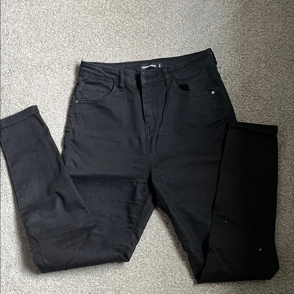 Glassons sz 8 black Skinny Jeans